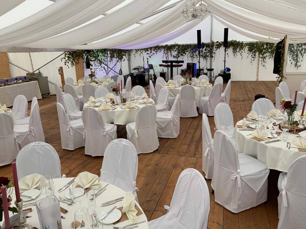 Hochzeit im Festzelt Paryservice Hotel Held